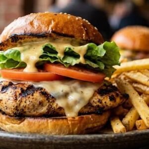 Grilled Chicken Burger